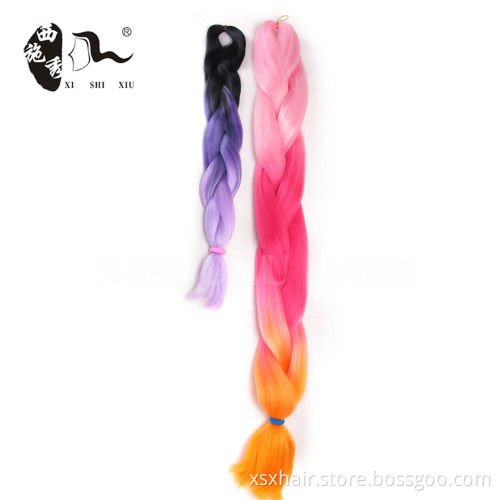 best selling products angels synthetic hair jumbo braid 100 synthetic braiding hair for sale